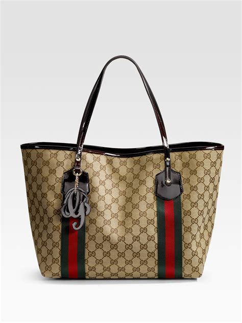 gucci decor large tote bag|Gucci tote official website.